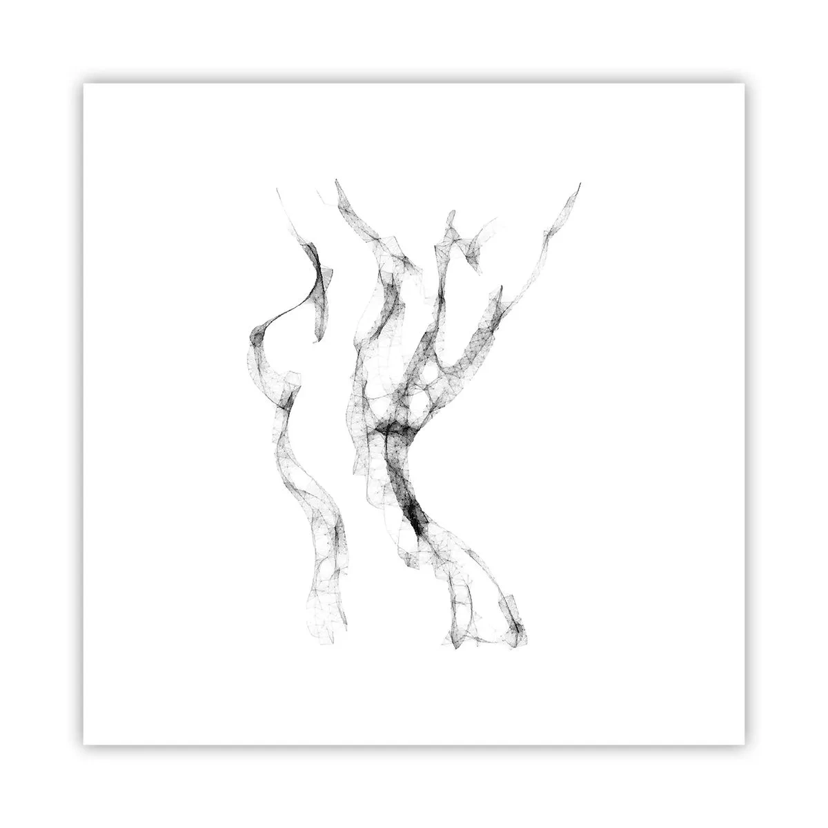 Poster - Schön und stark - 40x40 cm