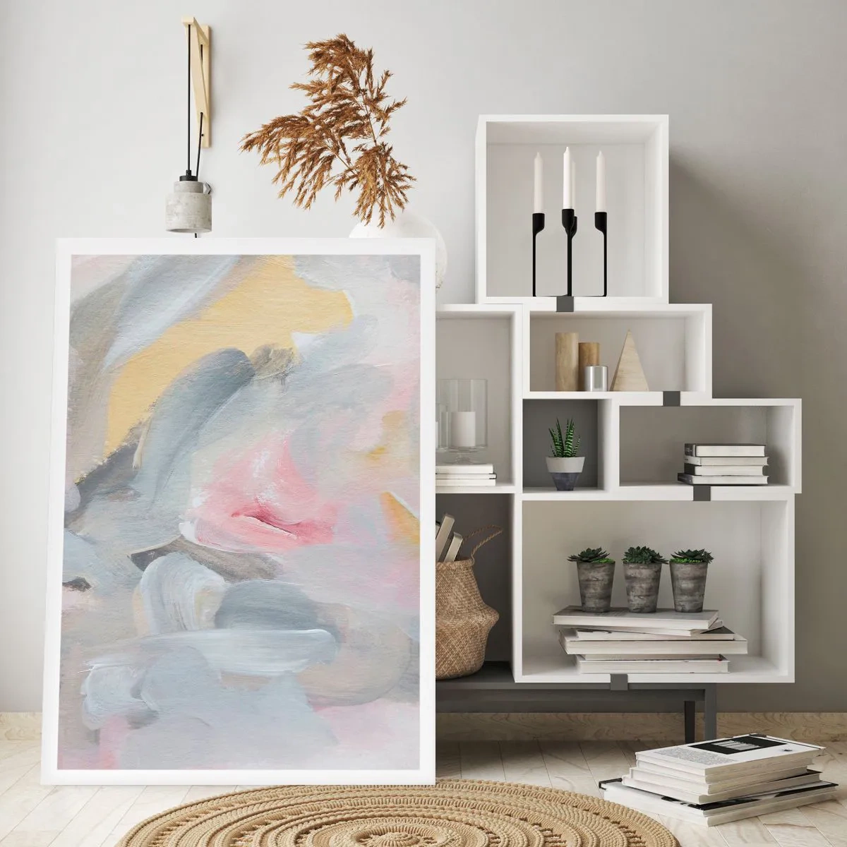 Poster - In einer Pastellwelt - 70x100 cm