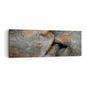 Bild auf Leinwand - Leinwandbild - Für immer zusammen - 90x30 cm