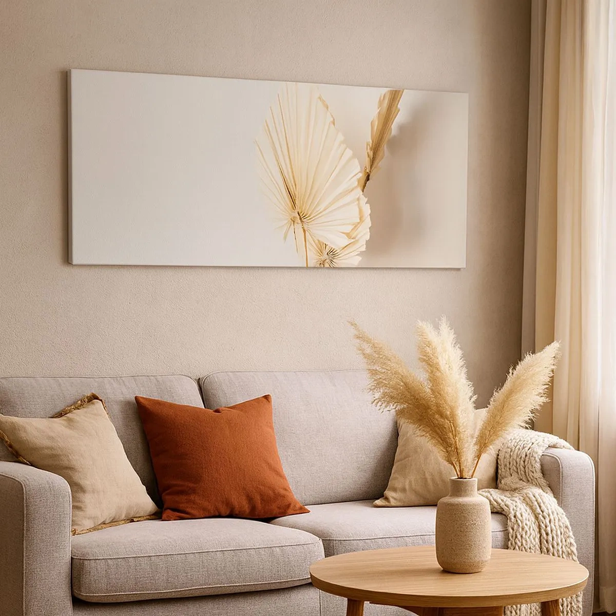 Bild auf Leinwand - Leinwandbild - Wenn Sie Erleichterung brauchen - 100x40 cm