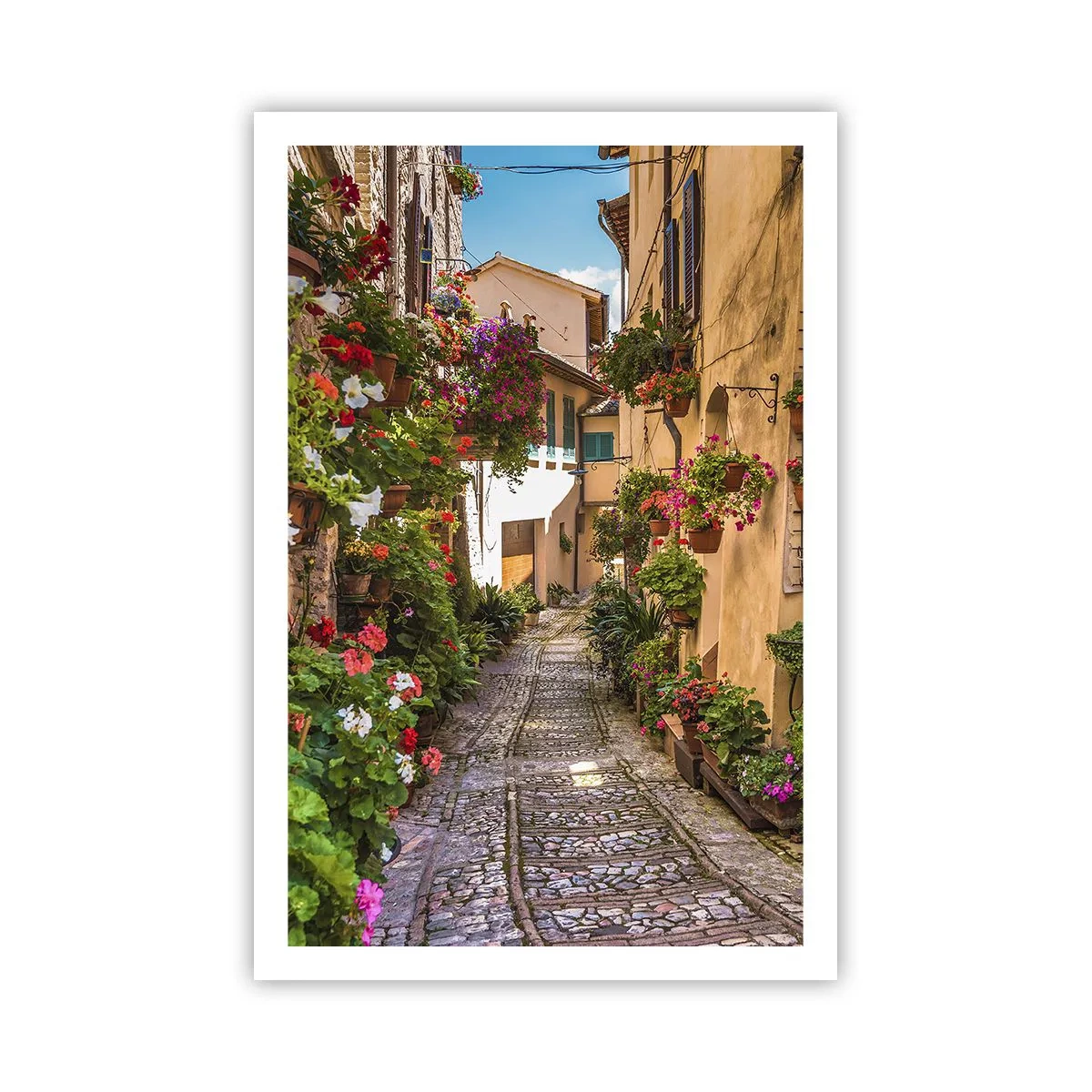 Poster - Italienische Gasse - 61x91 cm
