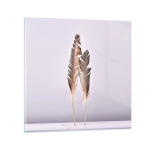 Glasbild - Bild auf glas - Gegen das Nichts - 40x40 cm