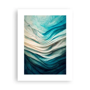 Poster - Blaue Unersättlichkeit - 30x40 cm