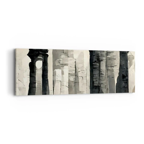 Bild auf Leinwand - Leinwandbild - Majestät der Antike - 90x30 cm