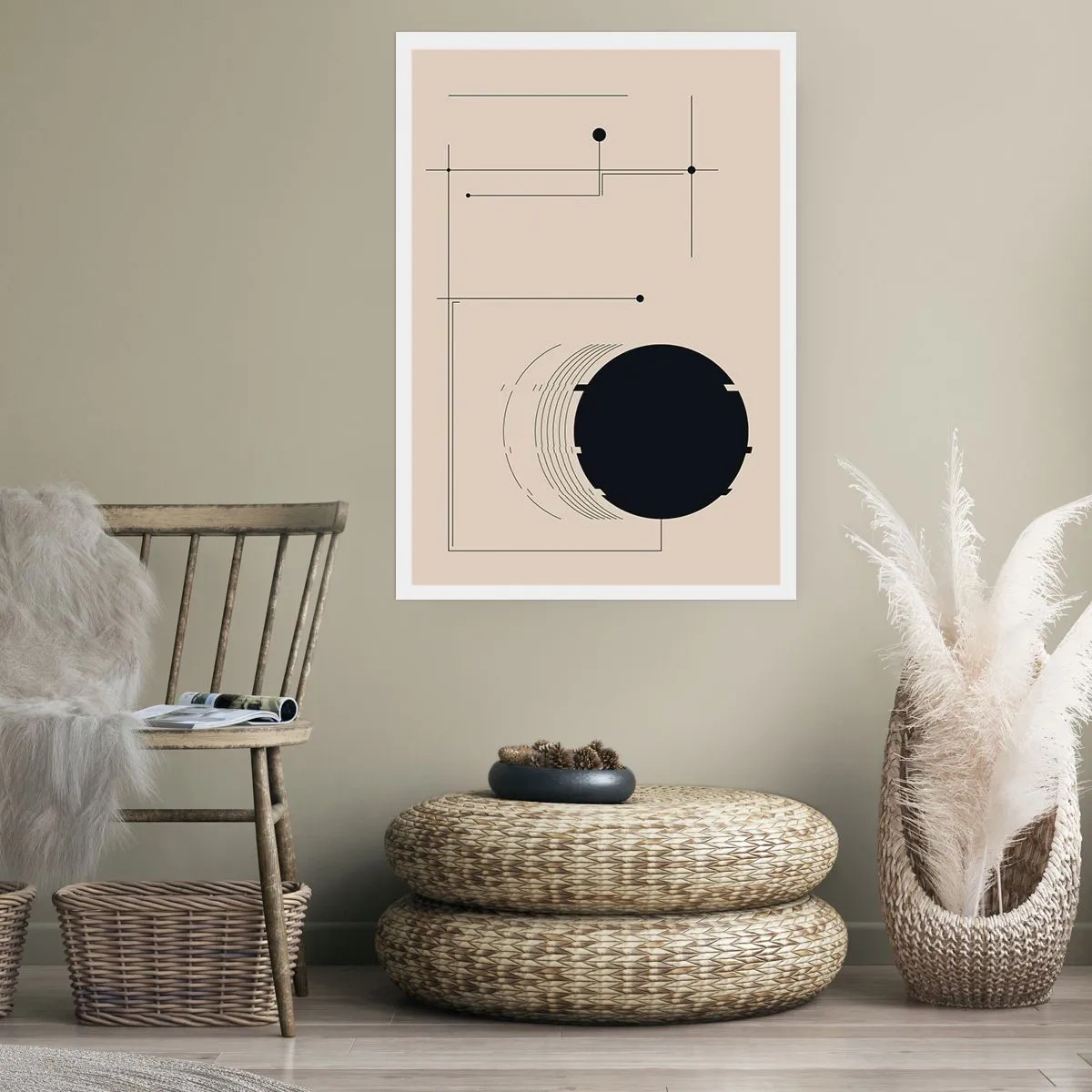 Poster - Flexible und dynamische Komposition - 40x50 cm