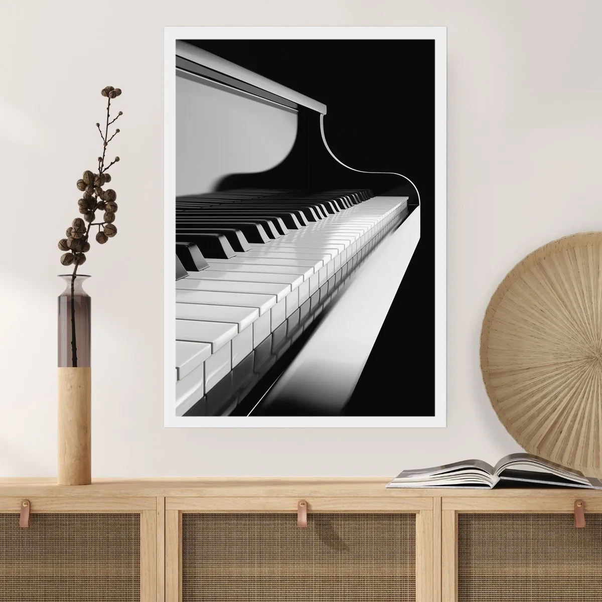 Poster - Harmonie von Formen und Farben - 70x100 cm