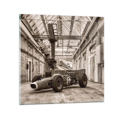 Glasbild - Bild auf glas - Die Siegerruhe - 50x50 cm