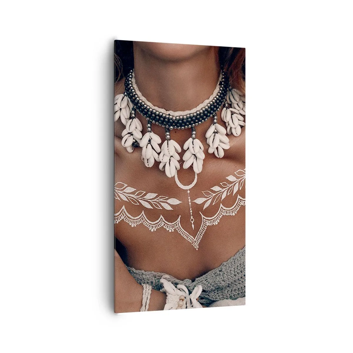 Bild auf Leinwand - Leinwandbild - Talismane, Rituale der Weiblichkeit - 65x120 cm