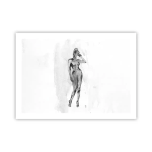 Poster - Eine Studie über das Ideal der Weiblichkeit - 70x50 cm