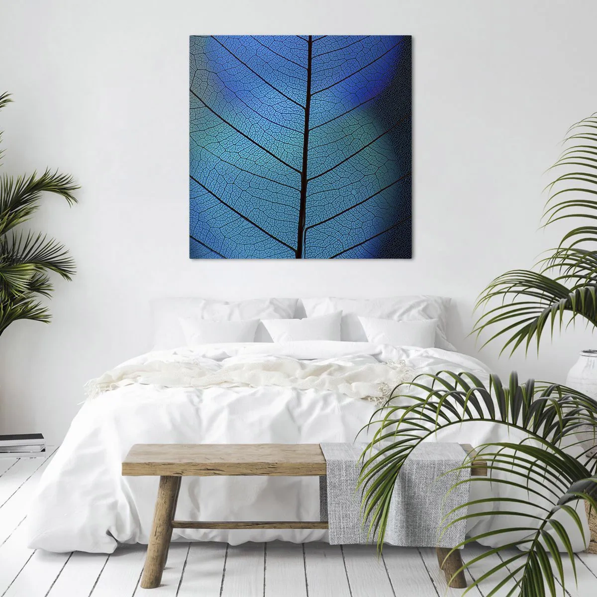 Bild auf Leinwand - Leinwandbild - Komplizierte Konstruktion - 50x50 cm