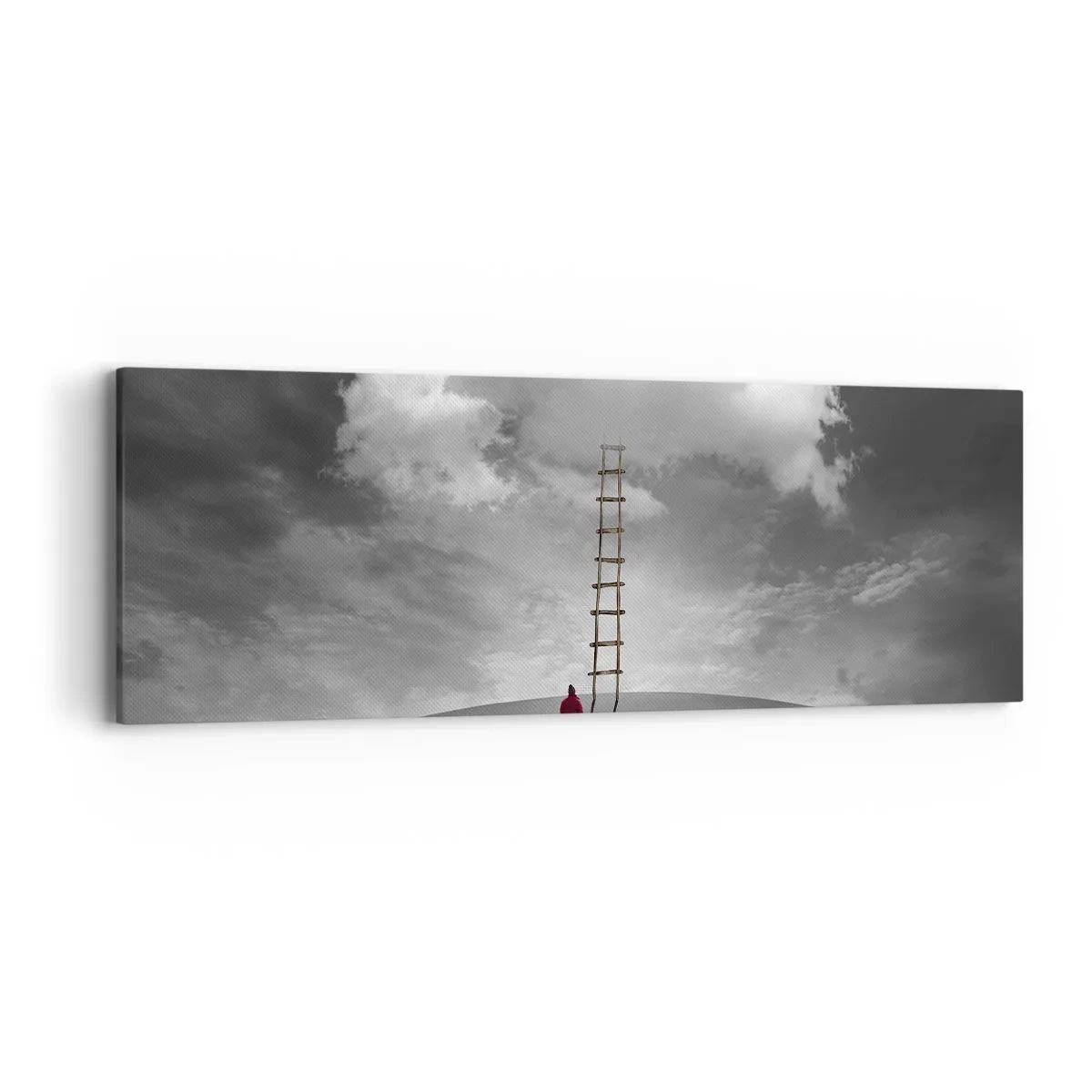 Bild auf Leinwand - Leinwandbild - Alles ist möglich - 90x30 cm