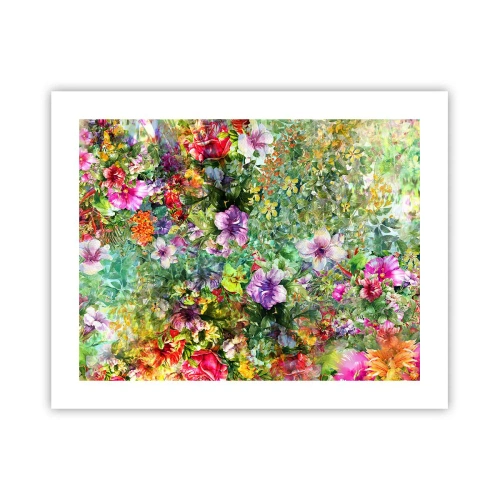Poster - In Blumen für das Verderben - 50x40 cm
