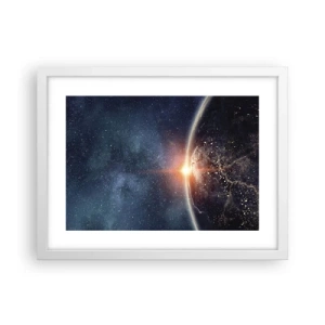 Poster in einem weißen Rahmen - In einer neuen Perspektive - 40x30 cm