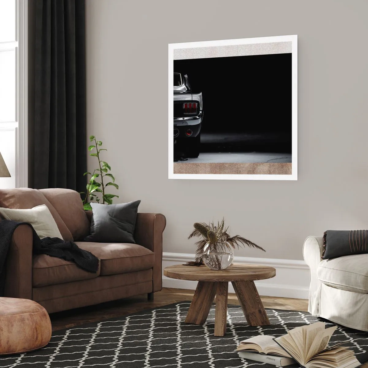 Poster - Charme des Klassikers - 60x60 cm