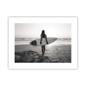 Poster - Die Tochter der Meereswelle - 40x30 cm