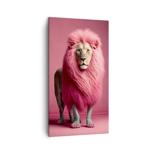 Bild auf Leinwand - Leinwandbild - Und du hast keine Angst mehr - 45x80 cm