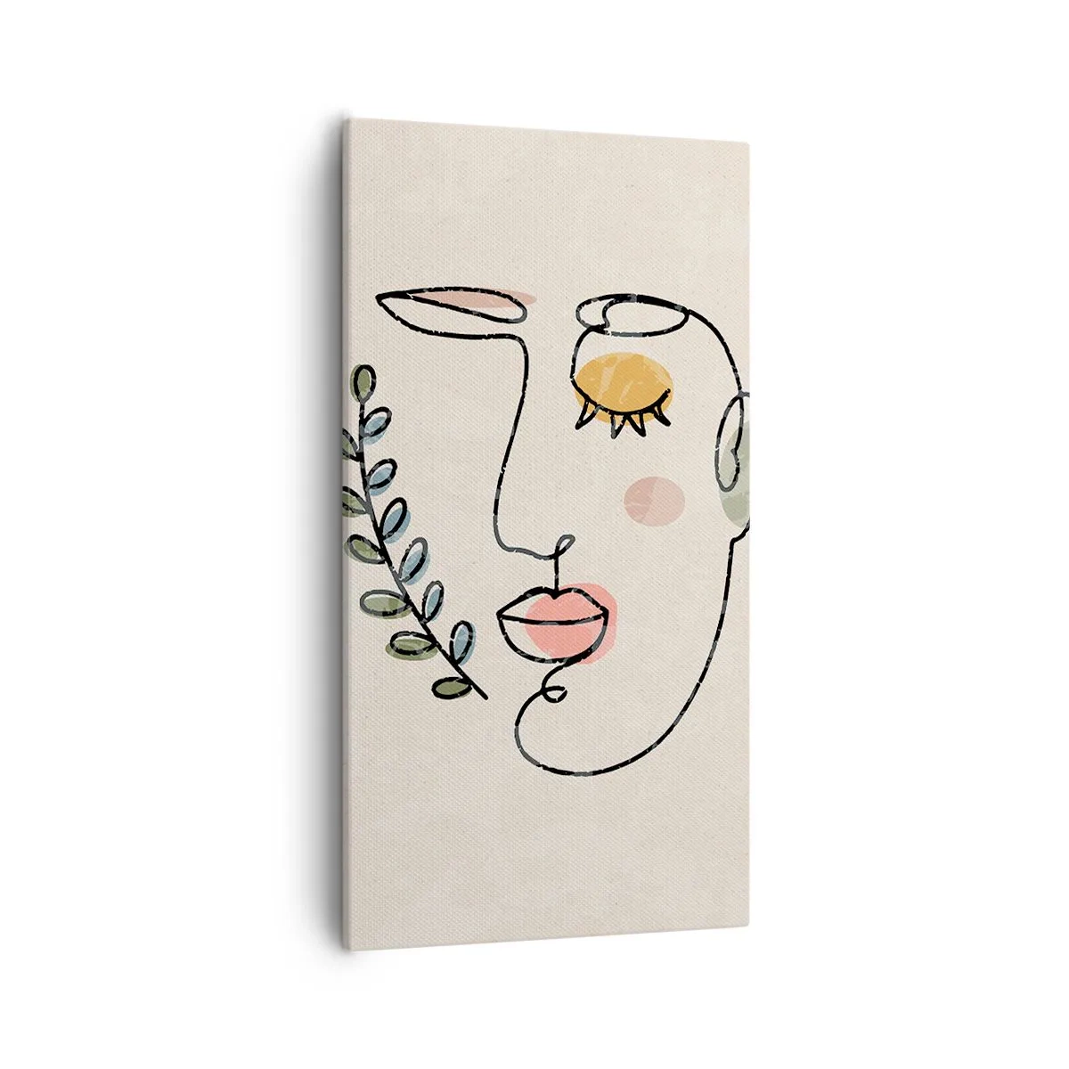 Bild auf Leinwand - Leinwandbild - Frieden ist gefunden - 55x100 cm