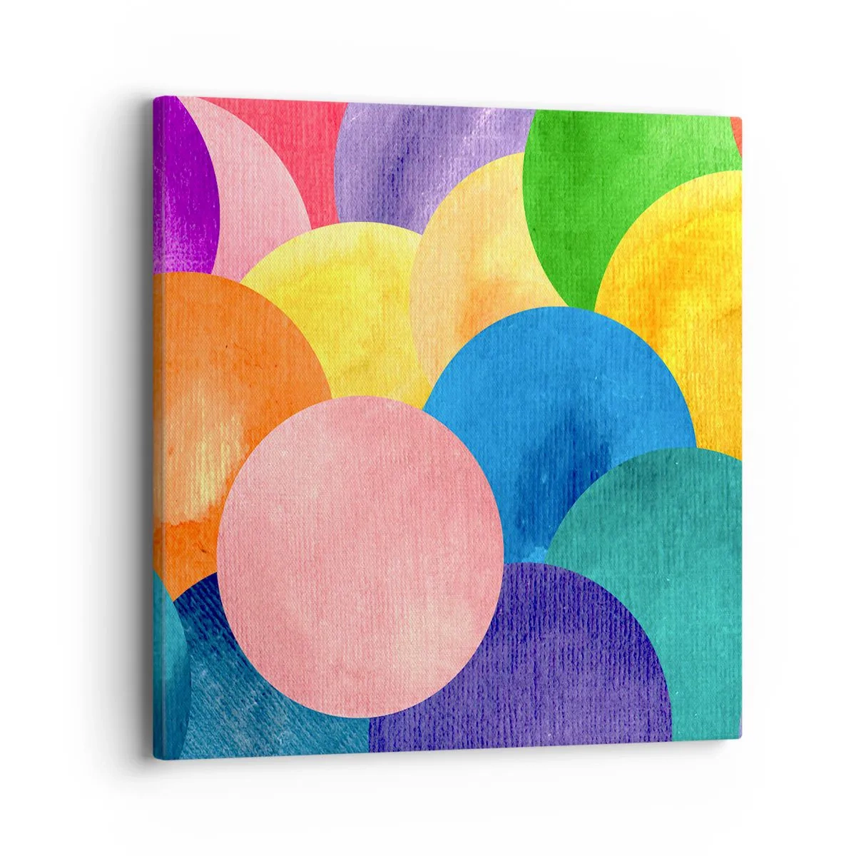 Bild auf Leinwand - Leinwandbild - Die ursprüngliche Fülle des Lebens - 40x40 cm