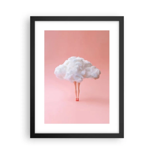 Poster in einem schwarzem Rahmen - Süßes Versprechen - 30x40 cm