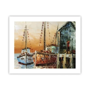 Poster - Friedliche Rückkehr - 50x40 cm