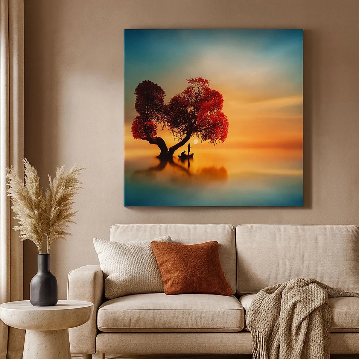 Bild auf Leinwand - Leinwandbild - Oddaysons und die Stille der Weltlosen - 30x30 cm