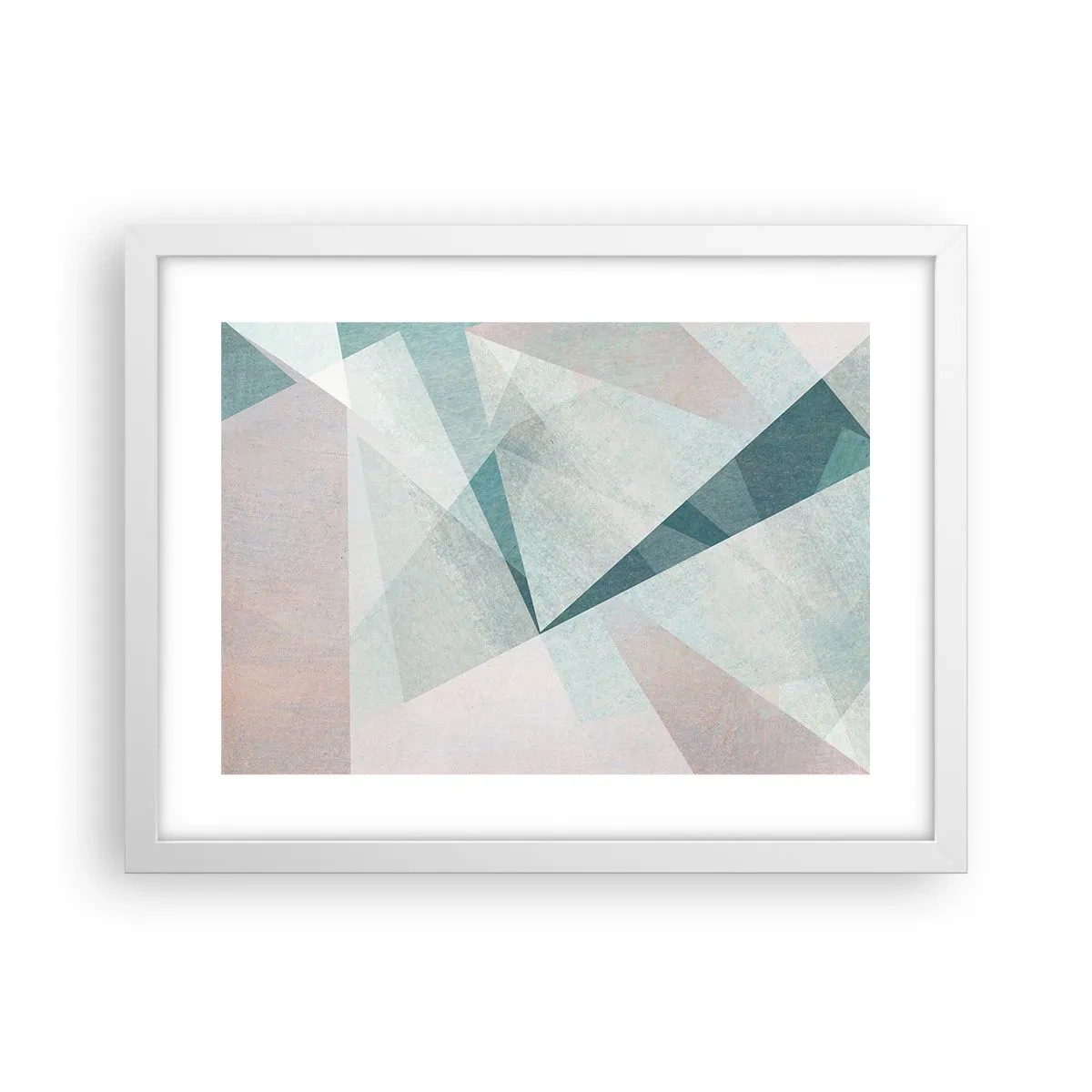 Poster in einem weißen Rahmen - Einfach aber dynamisch - 40x30 cm