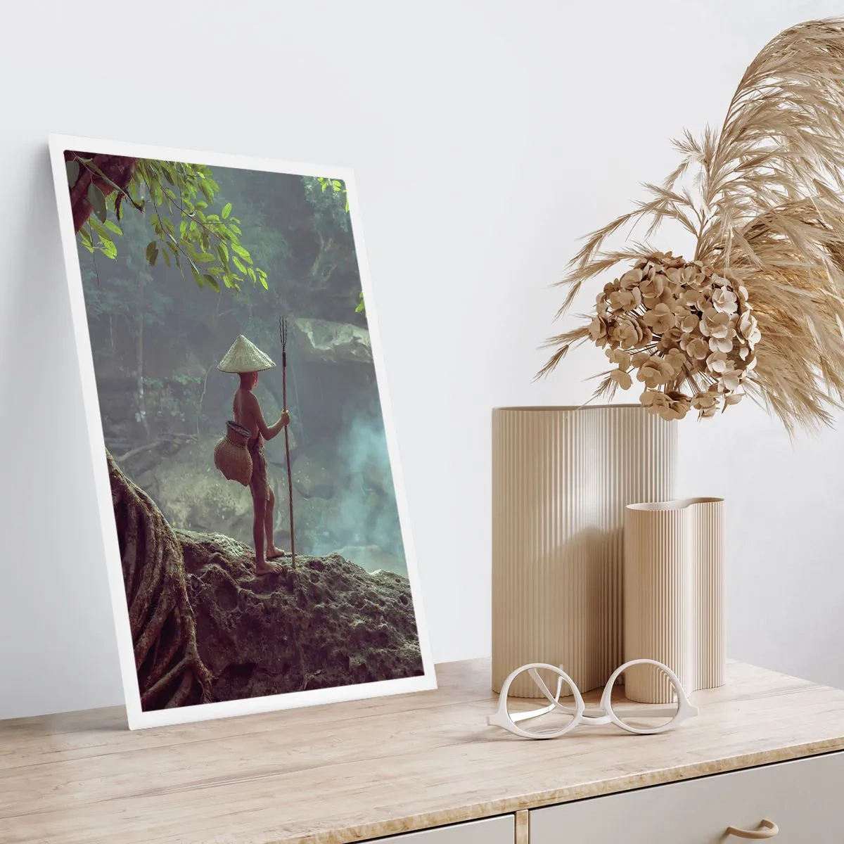 Poster - Befreundet mit der Natur - 70x100 cm