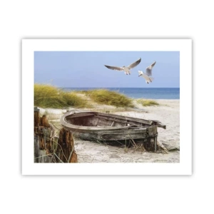 Poster - In Wind gebadet - 50x40 cm