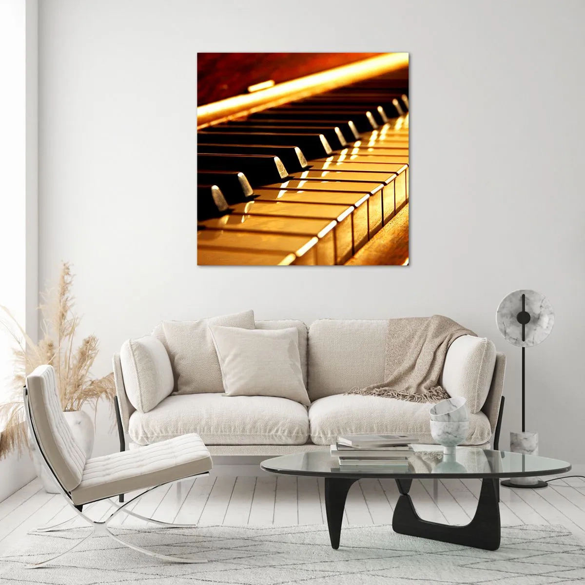 Glasbild - Bild auf glas - Endlose Möglichkeiten - 60x60 cm