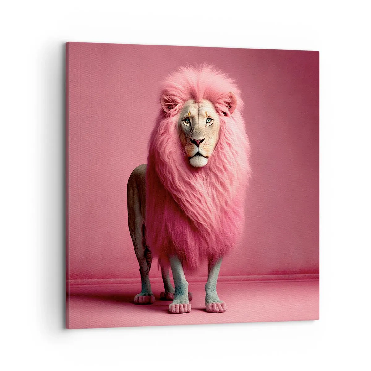 Bild auf Leinwand - Leinwandbild - Und du hast keine Angst mehr - 50x50 cm