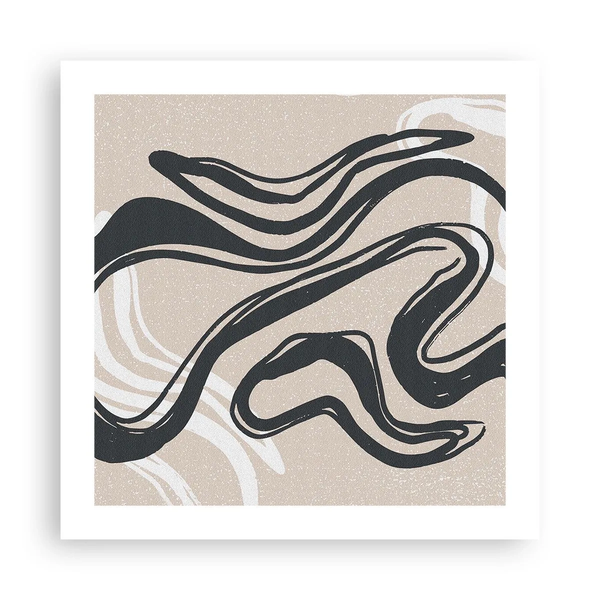 Poster - Vervielfachter Ausdruck - 50x50 cm