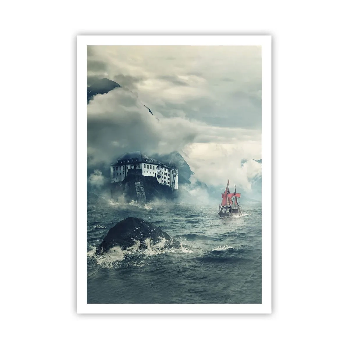 Poster - In magischen Gewässern - 70x100 cm