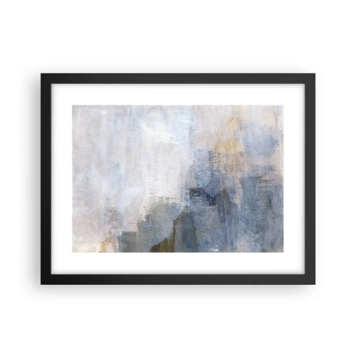 Poster in einem schwarzem Rahmen - Farbtöne und Akkorde - 40x30 cm