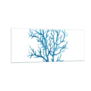 Glasbild - Bild auf glas - Nautisches Filigran - 100x40 cm