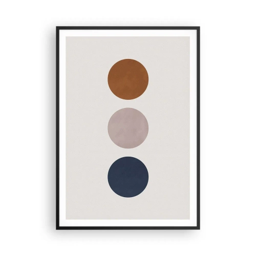 Poster in einem schwarzem Rahmen - Ein Symbol für Exzellenz - 70x100 cm