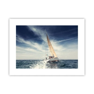 Poster - Sie werden uns nicht einholen! - 40x30 cm