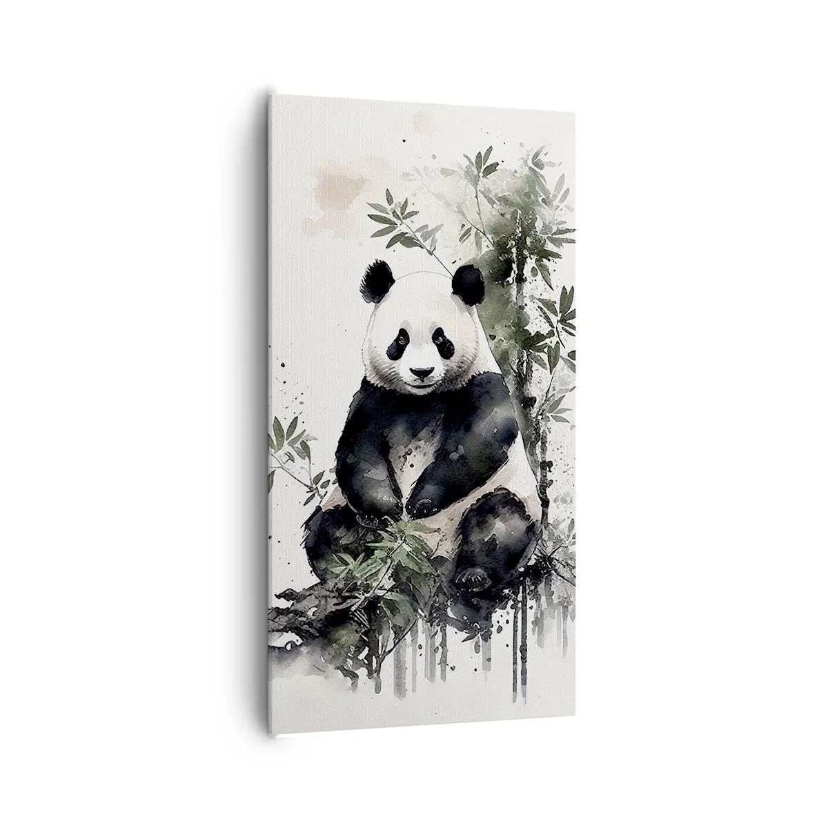 Bild auf Leinwand - Leinwandbild - Grüße aus China - 65x120 cm