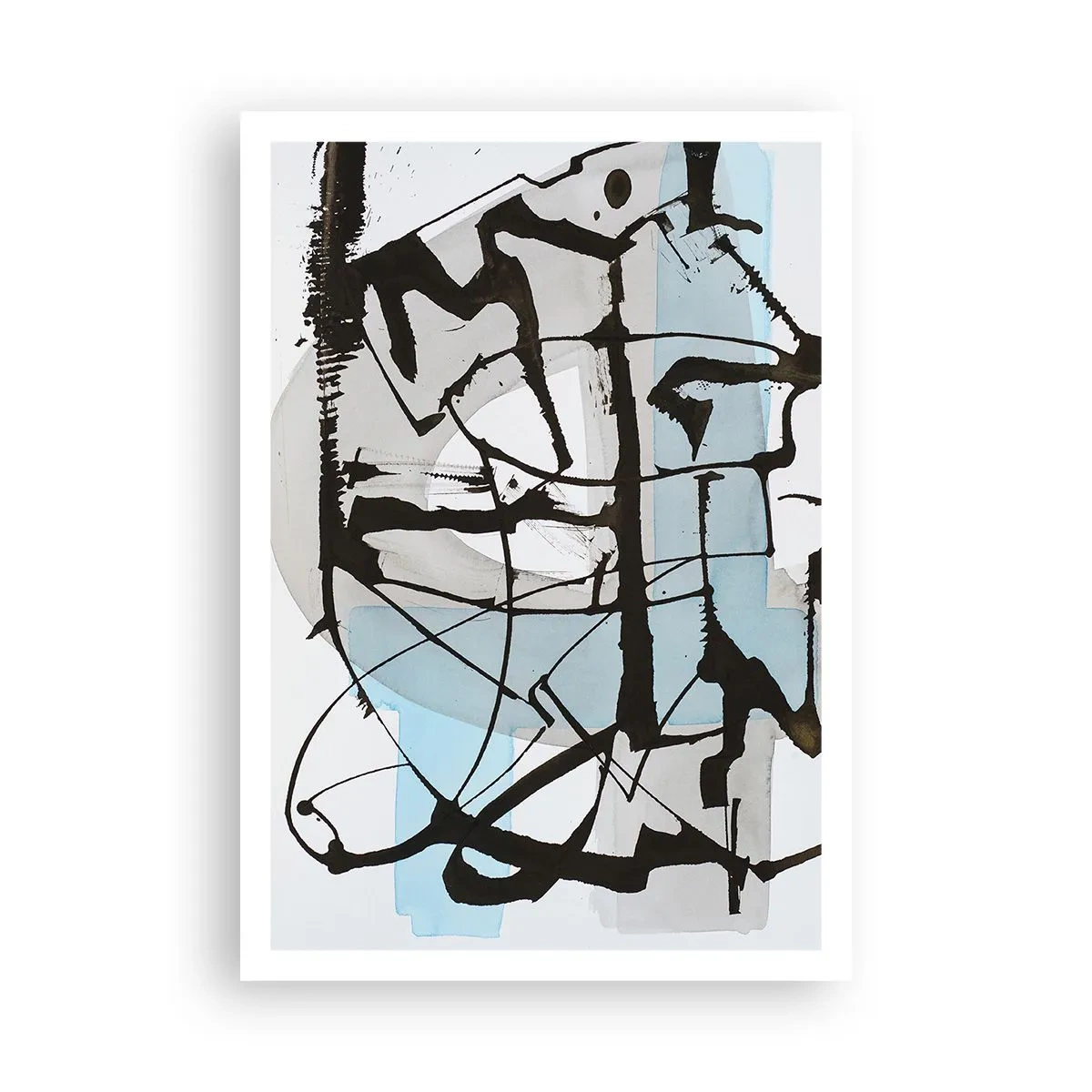 Poster - Trotzdem blau - 70x100 cm