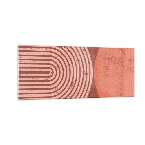 Glasbild - Bild auf glas - Enge Beziehung - 100x40 cm