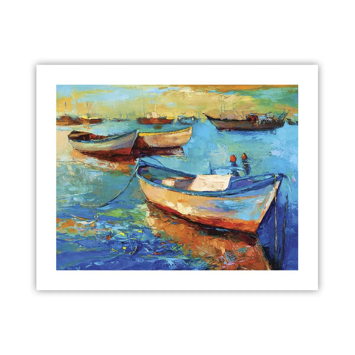 Poster - In der südlichen Bucht - 50x40 cm