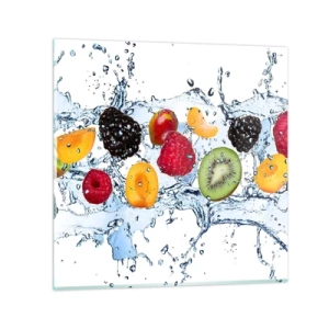 Glasbild - Bild auf glas - Viel Spaß mit uns - 30x30 cm