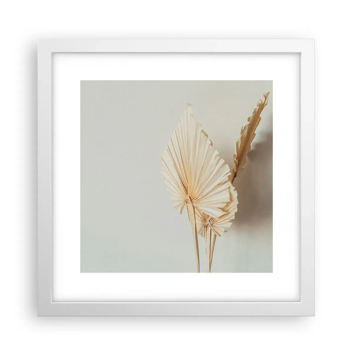 Poster in einem weißen Rahmen - Wenn Sie Erleichterung brauchen - 30x30 cm