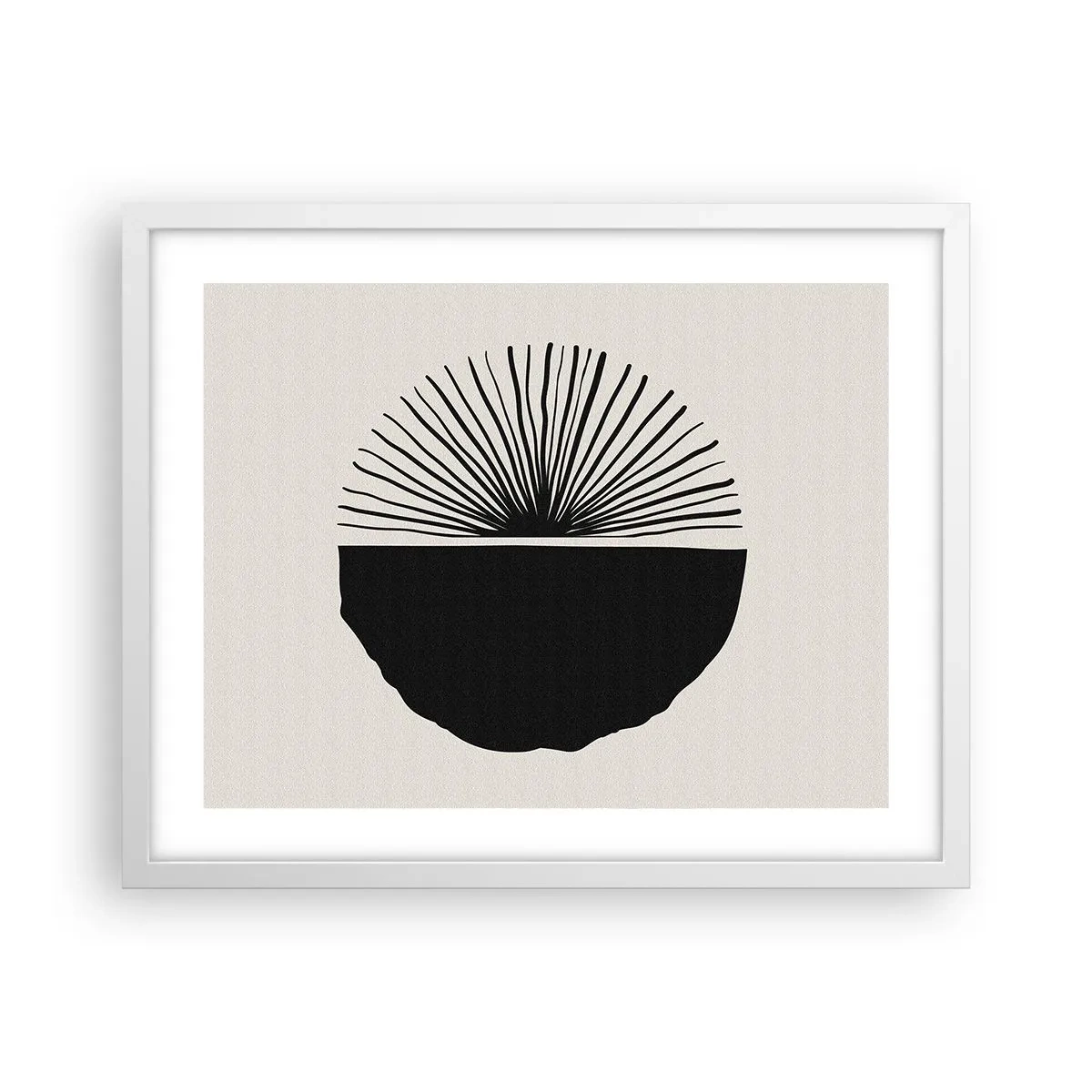 Poster in einem weißen Rahmen - Eine Reihe von Möglichkeiten - 50x40 cm