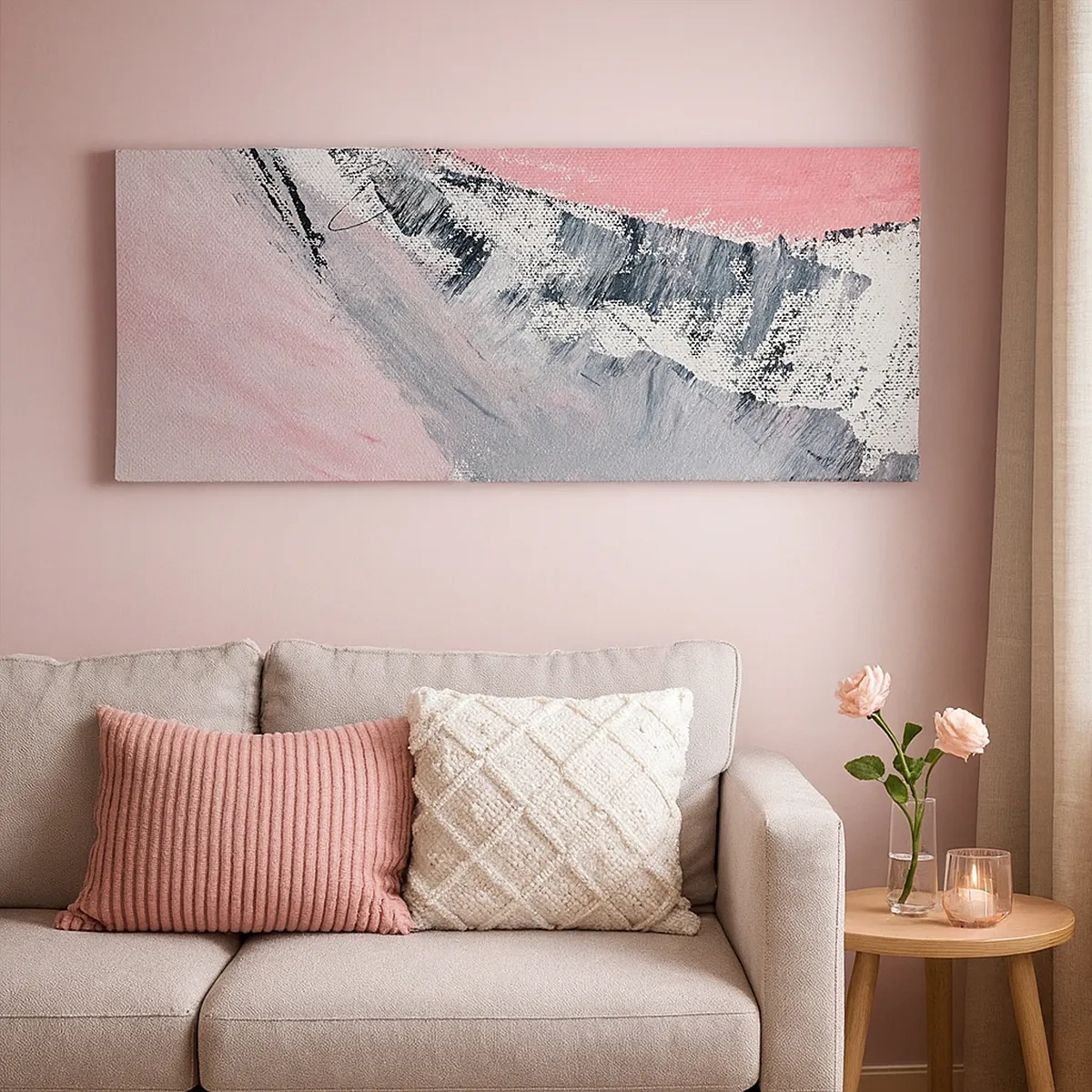 Bild auf Leinwand - Leinwandbild - Passende Komposition - 30x30 cm