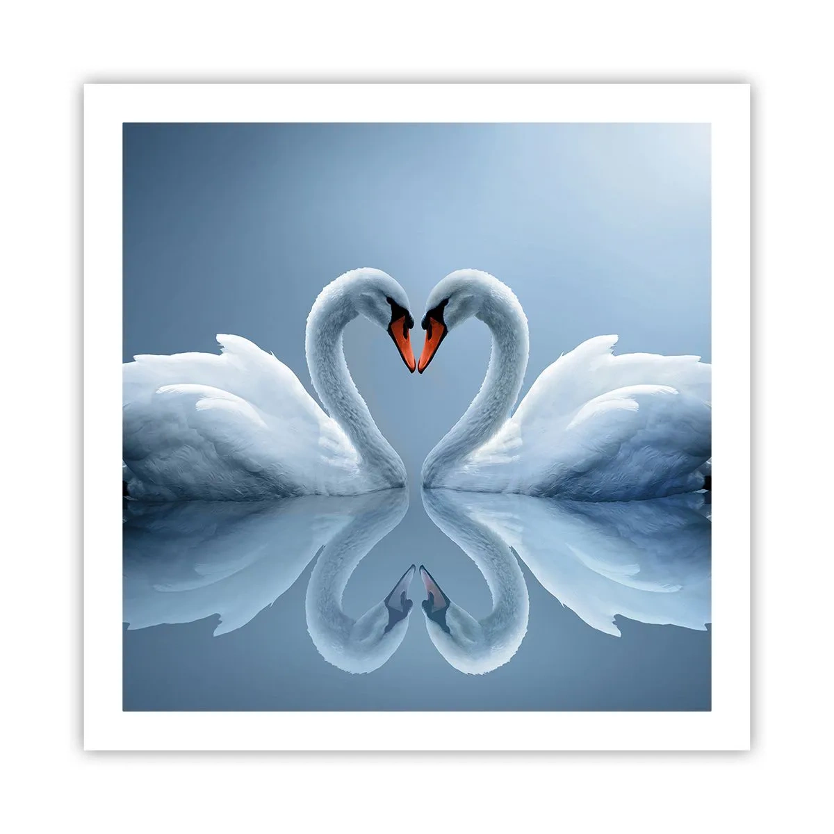 Poster - Zeit für die Liebe - 60x60 cm