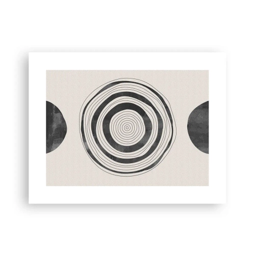 Poster - Wichtig ist, was dazwischen liegt - 40x30 cm