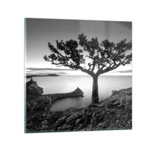 Glasbild - Bild auf glas - Stille bis zum Horizont - 30x30 cm