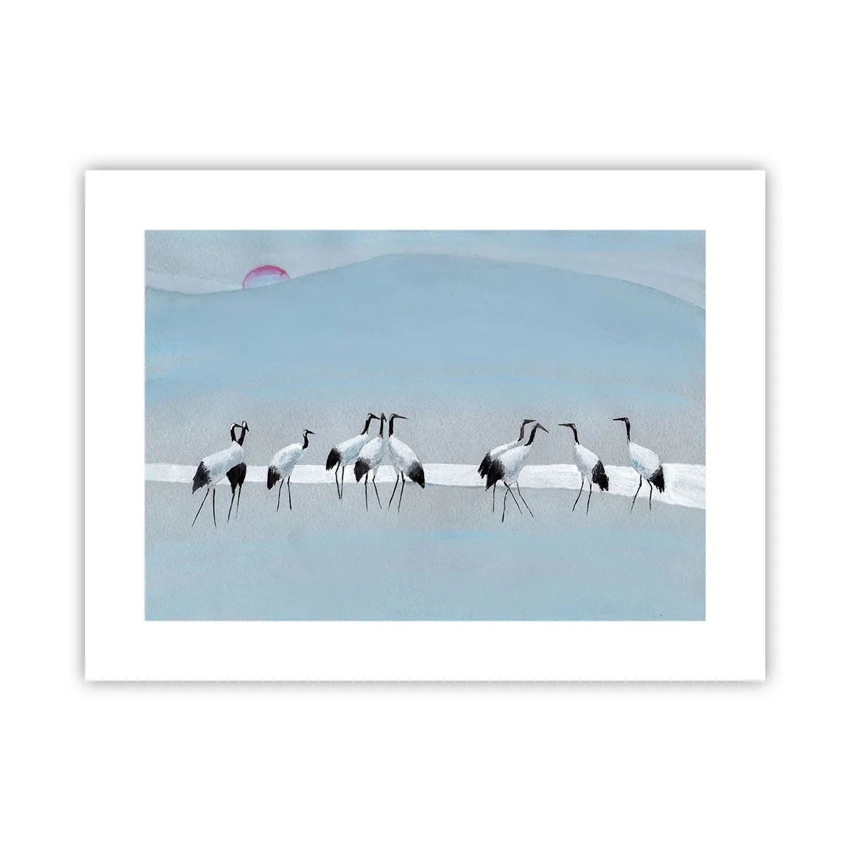 Poster - Nach einem heißen Tag - 40x30 cm