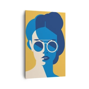 Bild auf Leinwand - Leinwandbild - Urlaubslook - 80x120 cm