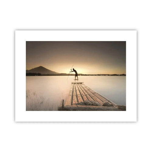 Poster - Vor dem schlafen gehen - 40x30 cm